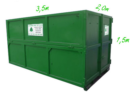 Container 9m<sup>3</sup>